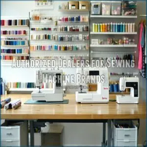 Authorized Dealers for Sewing Machine Brands