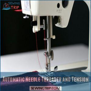 Automatic Needle Threader and Tension