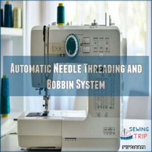 Automatic Needle Threading and Bobbin System