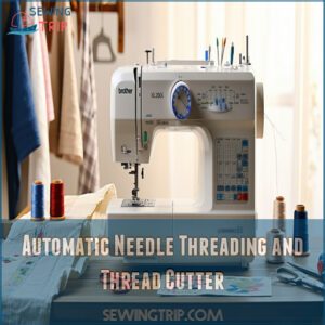 Automatic Needle Threading and Thread Cutter