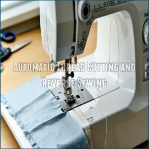 Automatic Thread Cutting and Reverse Sewing