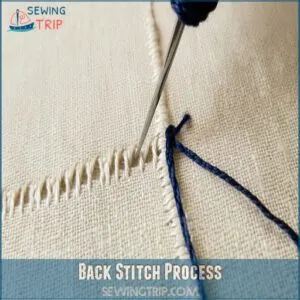 Back Stitch Process