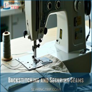 Backstitching and Securing Seams