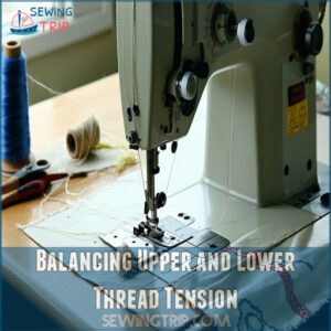 Balancing Upper and Lower Thread Tension