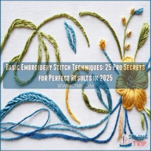 Basic Embroidery Stitch Techniques: 25 Pro Secrets for Perfect Results in 2025 6 basic embroidery stitch techniques