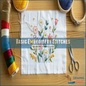 Basic Embroidery Stitches