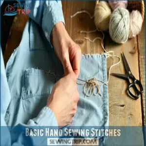 Basic Hand Sewing Stitches