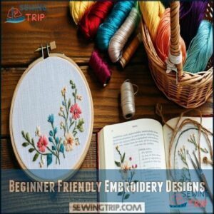 Beginner Friendly Embroidery Designs