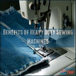 Benefits of Heavy Duty Sewing Machines