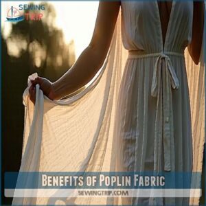 Benefits of Poplin Fabric