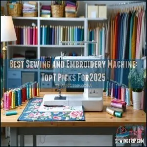 best sewing and embroidery machine