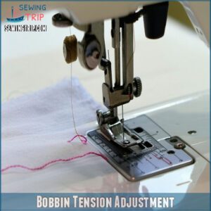 Bobbin Tension Adjustment