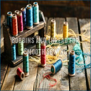 Bobbins and Thread for Smooth Sewing