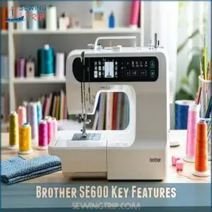 Brother SE600 Key Features