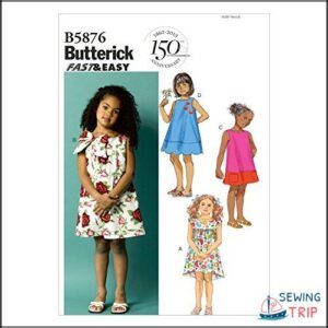 BUTTERICK PATTERNS B5876 Toddlers