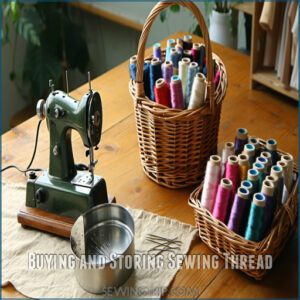 Buying and Storing Sewing Thread