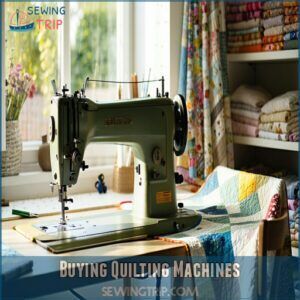Buying Quilting Machines Buying Quilting Machines