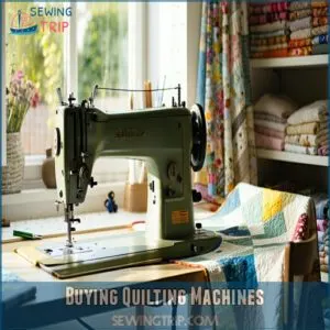 Buying Quilting Machines