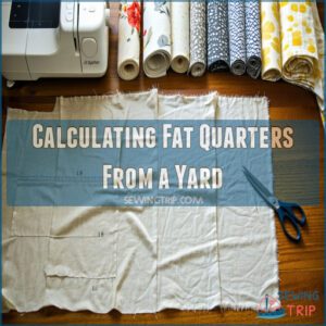 Calculating Fat Quarters From a Yard