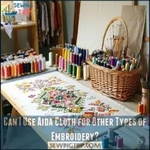 Can I Use Aida Cloth for Other Types of Embroidery