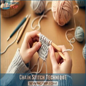 Chain Stitch Technique