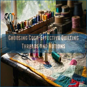 Choosing Cost-Effective Quilting Threads and Notions