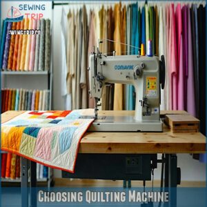 Choosing Quilting Machine