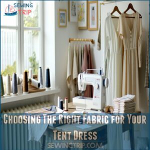 Choosing The Right Fabric for Your Tent Dress