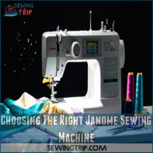 Choosing The Right Janome Sewing Machine