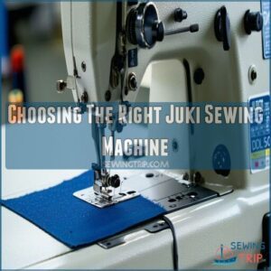 Choosing The Right Juki Sewing Machine