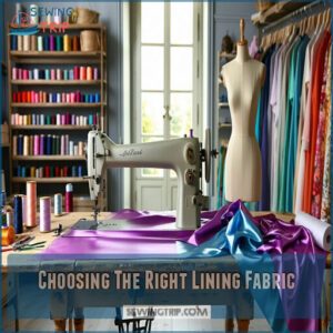 Choosing The Right Lining Fabric