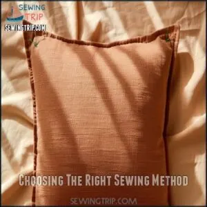 Choosing The Right Sewing Method