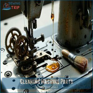 Cleaning Machine Parts Cleaning Machine Parts