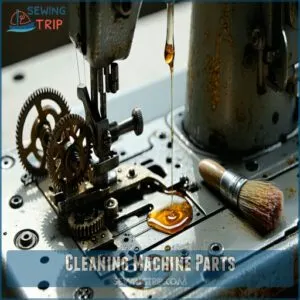 Cleaning Machine Parts