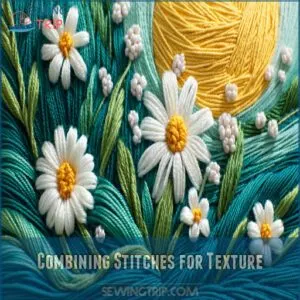 Combining Stitches for Texture