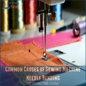 Common Causes of Sewing Machine Needle Bending