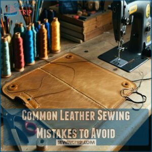 Common Leather Sewing Mistakes to Avoid