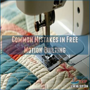 Common Mistakes in Free Motion Quilting