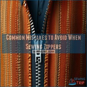 Common Mistakes to Avoid When Sewing Zippers