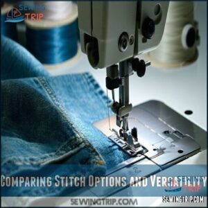 Comparing Stitch Options and Versatility