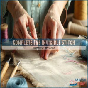 Complete The Invisible Stitch