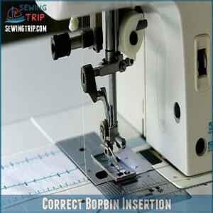 Correct Bobbin Insertion