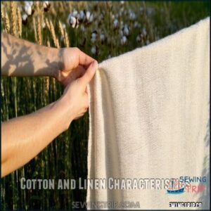 Cotton and Linen Characteristics