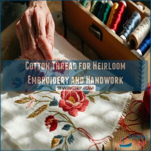 Cotton Thread for Heirloom Embroidery and Handwork