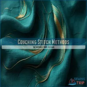 Couching Stitch Methods