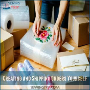 Creating and Shipping Orders Yourself