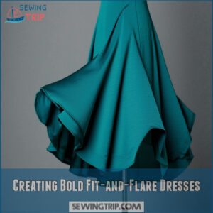 Creating Bold Fit-and-Flare Dresses