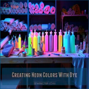 Creating Neon Colors With Dye