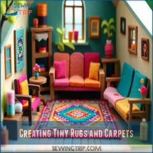 Creating Tiny Rugs and Carpets