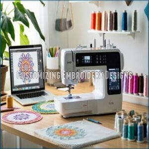 Customizing Embroidery Designs